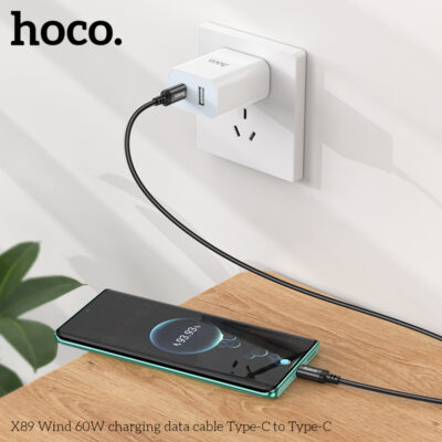 Cáp sạc Hoco X89 Type-C sang Type-C - Ảnh 10