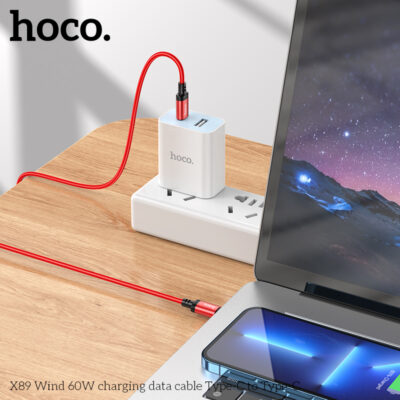 Cáp sạc Hoco X89 Type-C sang Type-C - Ảnh 11