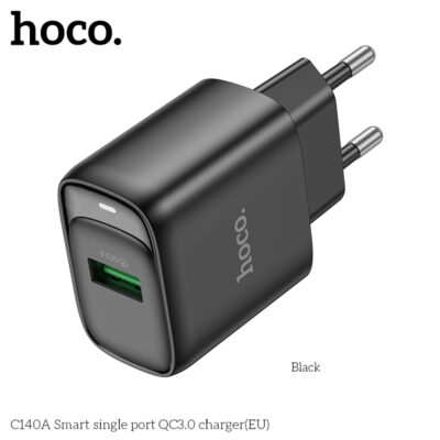 Cốc sạc Hoco QC3.0 cổng đơn thông minh C140A (EU) Cốc sạc Hoco QC3.0 cổng đơn thông minh C140A (EU) - Ảnh 6