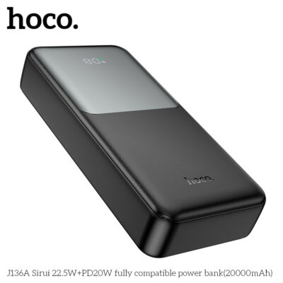 Pin dự phòng HOCO J136A Sirui 22.5W+PD20W (20000mAh) - Ảnh 7