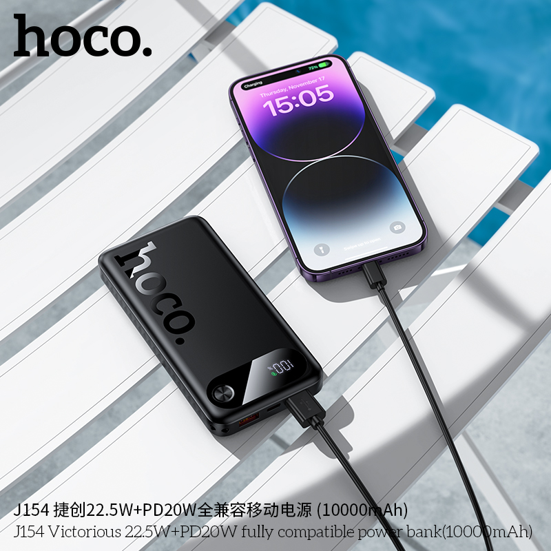 Pin dự phòng tương thích hoàn toàn Hoco J154 Victorious 22.5W+PD20W (10000mAh) - Ảnh 9