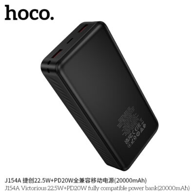 Pin sạc dự phòng tương thích hoàn toàn Hoco J154A Victorious 22.5W+PD20W (20000mAh) Pin sạc dự phòng tương thích hoàn toàn Hoco J154A Victorious 22.5W+PD20W (20000mAh) - Ảnh 8