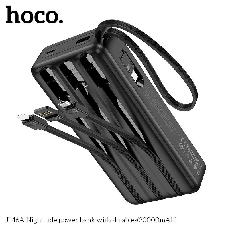 Sạc dự phòng Hoco J146A dung lượng 20000mAh - Ảnh 3
