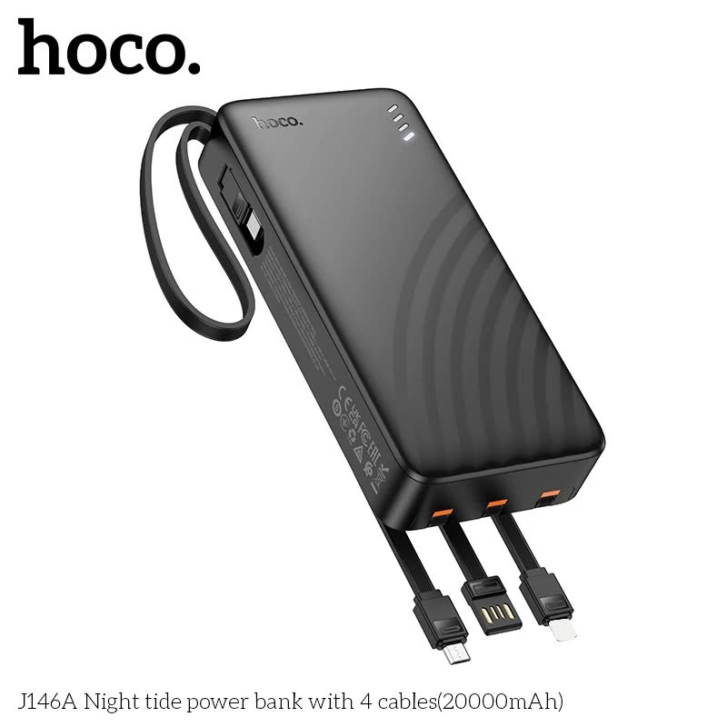 Sạc dự phòng Hoco J146A dung lượng 20000mAh - Ảnh 4