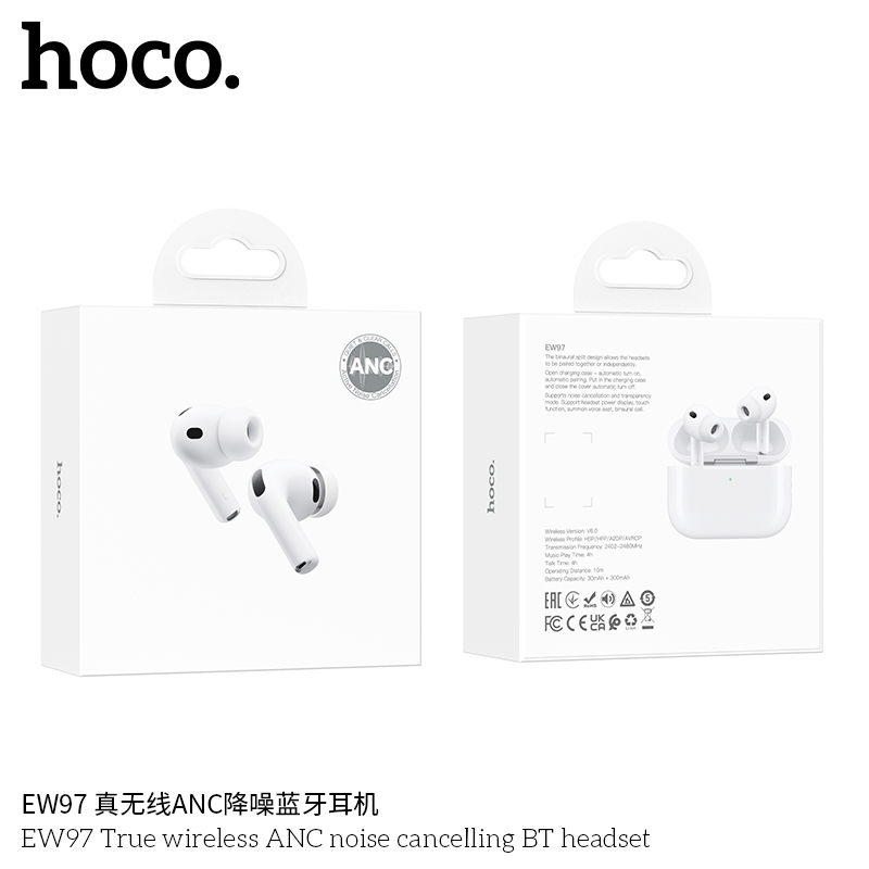 Tai nghe Bluetooth chống ồn ANC không dây hoàn toàn mới Hoco EW97