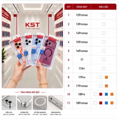 Ốp Lưng KST Design Từ Tính Lưng Trong Cho iPhone Ốp Lưng KST Design Từ Tính Lưng Trong Cho iPhone - Ảnh 7