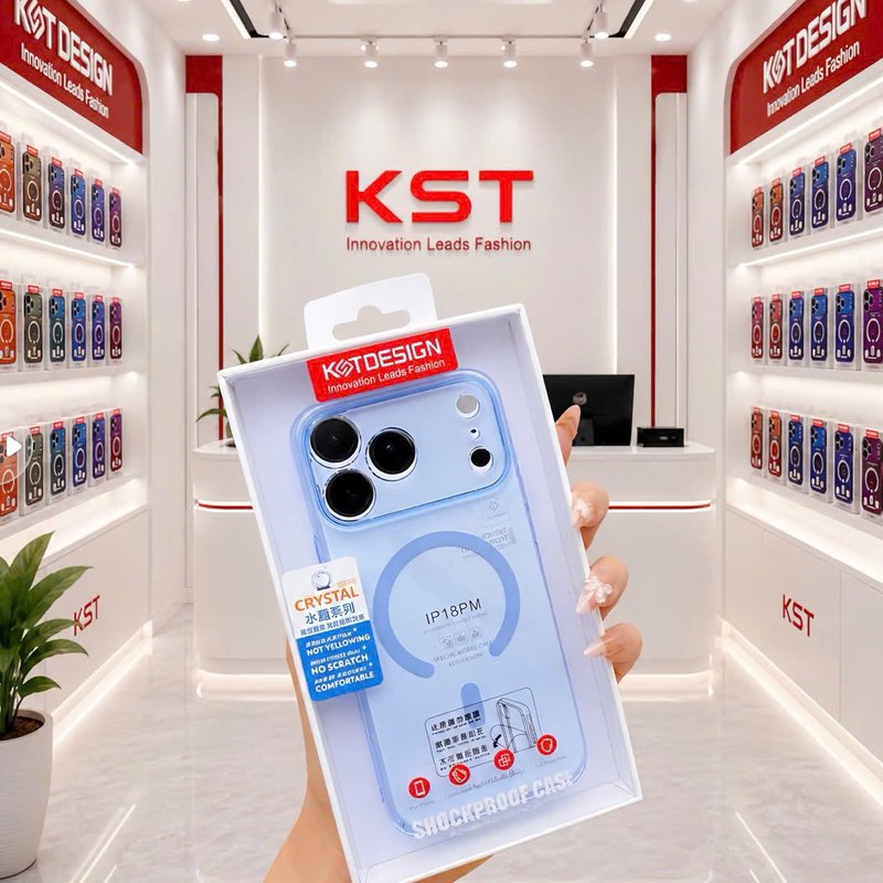 Ốp Lưng KST Design Từ Tính Lưng Trong Cho iPhone - Ảnh 4