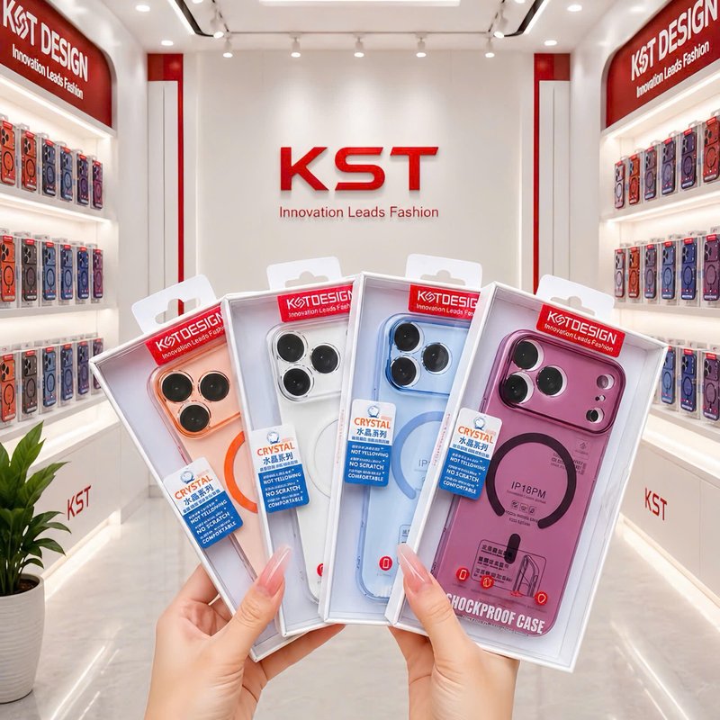 Ốp Lưng KST Design Từ Tính Lưng Trong Cho iPhone