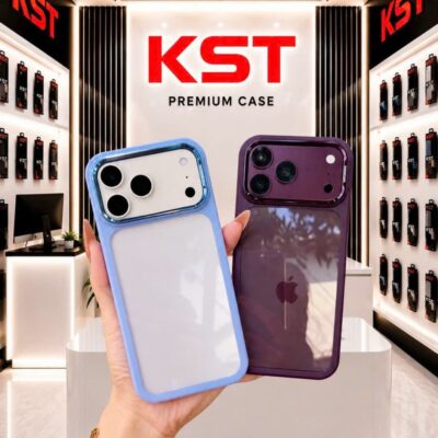 Ốp Lưng KST Design Viền Màu Nhám Mỏng Bảo Vệ Camera Ốp Lưng KST Design Viền Màu Nhám Mỏng Bảo Vệ Camera - Ảnh 7